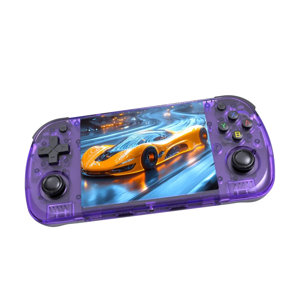 New 4.2 Inch R36H Pro Max Retro Game Console Handheld 1024*768 Big Screen Portab