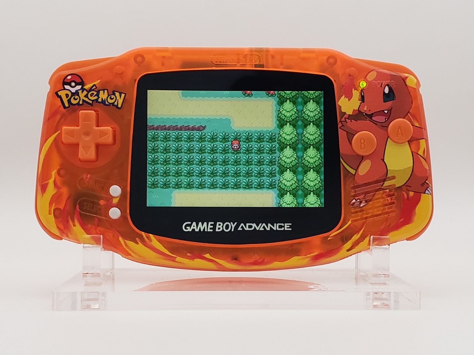 Charmander Game Boy Advance, Funnyplaying Backlit IPS Screen Pokemon Theme