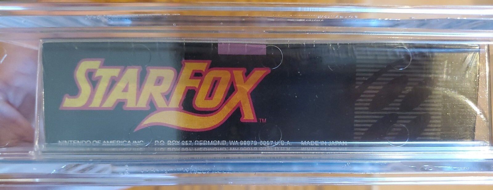 Star Fox (Super Nintendo Entertainment System, 1993) WATA 8.5 Sealed Japan RARE!