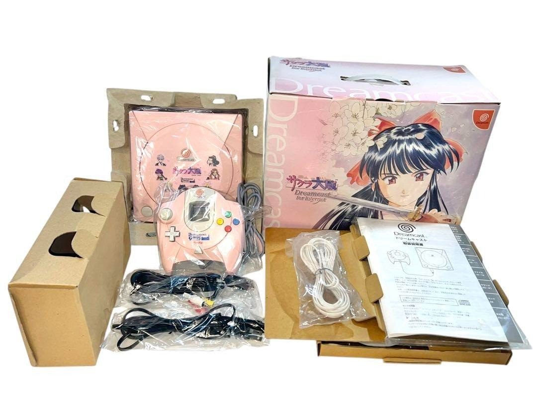 Dreamcast DC Console Sakura Wars Limited Model version HKT-3000 W/Box Used SEGA