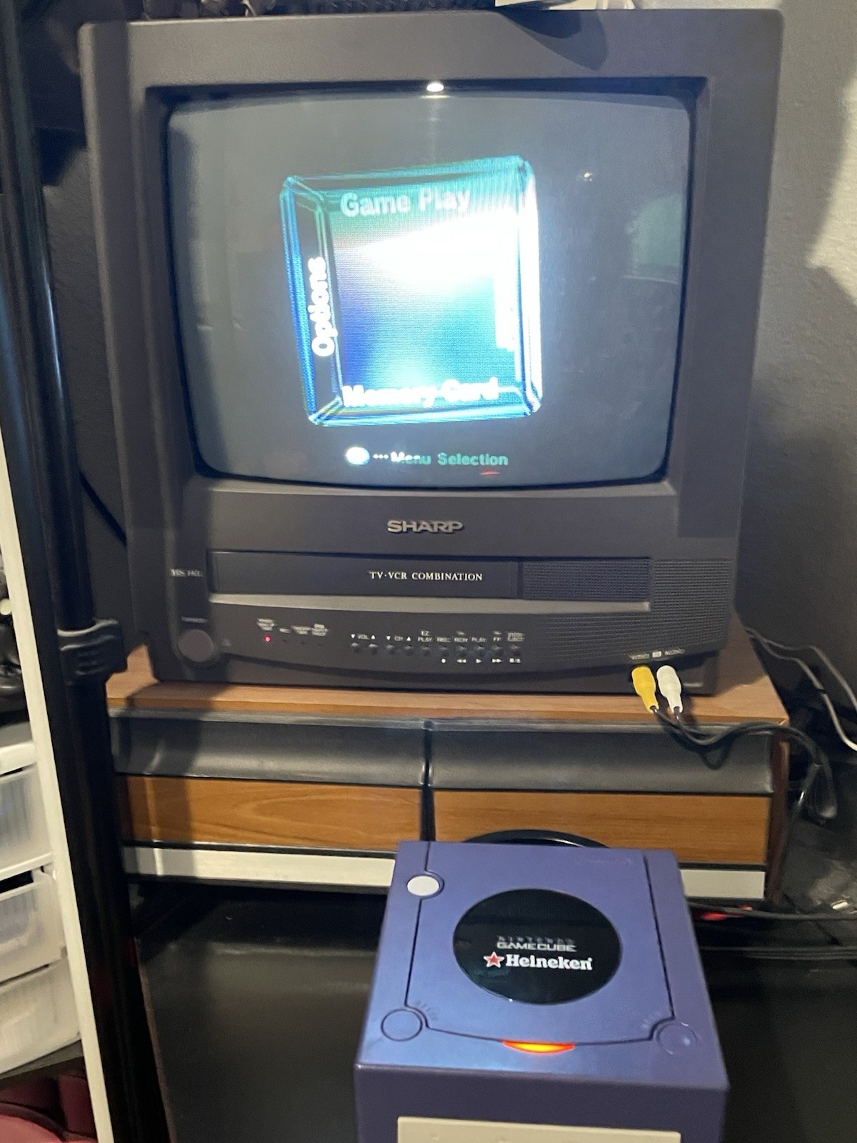 2002 Nintendo Heineken Gamecube Indigo Purple LE Console w/Box – Only 50 Exist!
