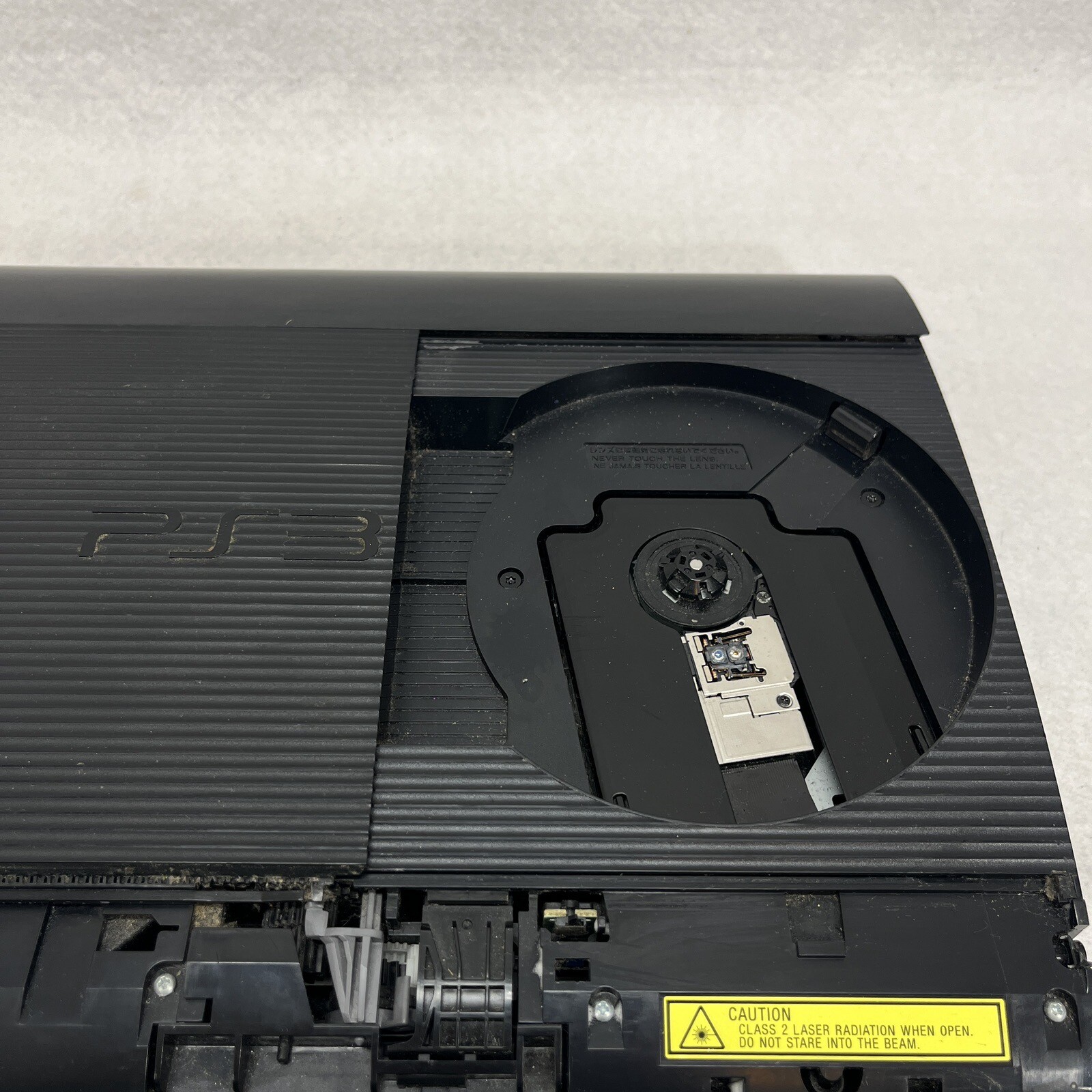 Sony PlayStation 3 Super Slim PS3 250GB Black Console System Only – Works