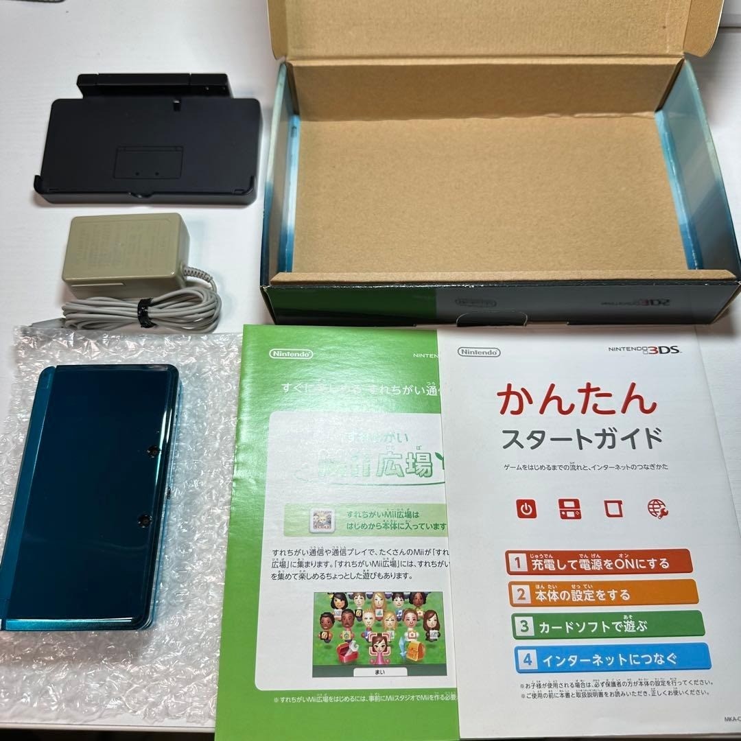Nintendo 3DS Aqua Blue 6170 From Japan