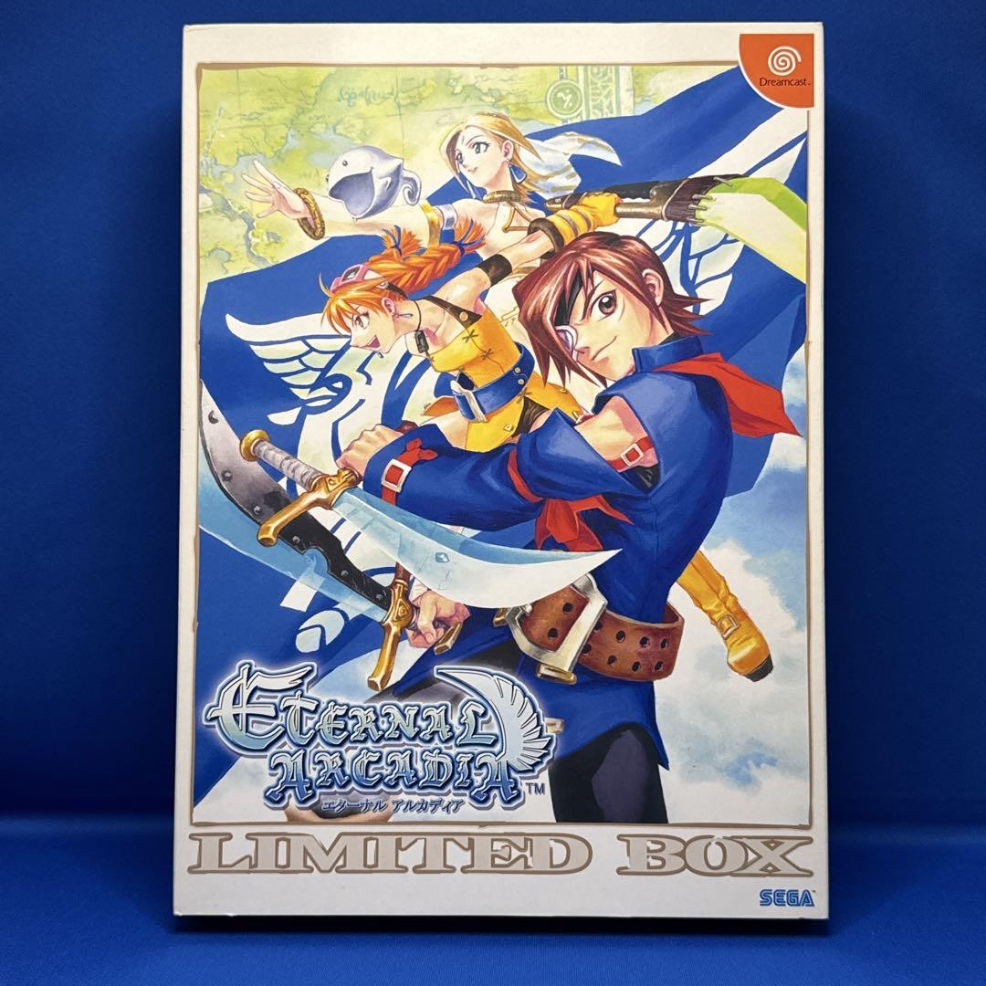 Eternal Arcadia LIMITED BOX Dreamcast Video Game Software Japan Import