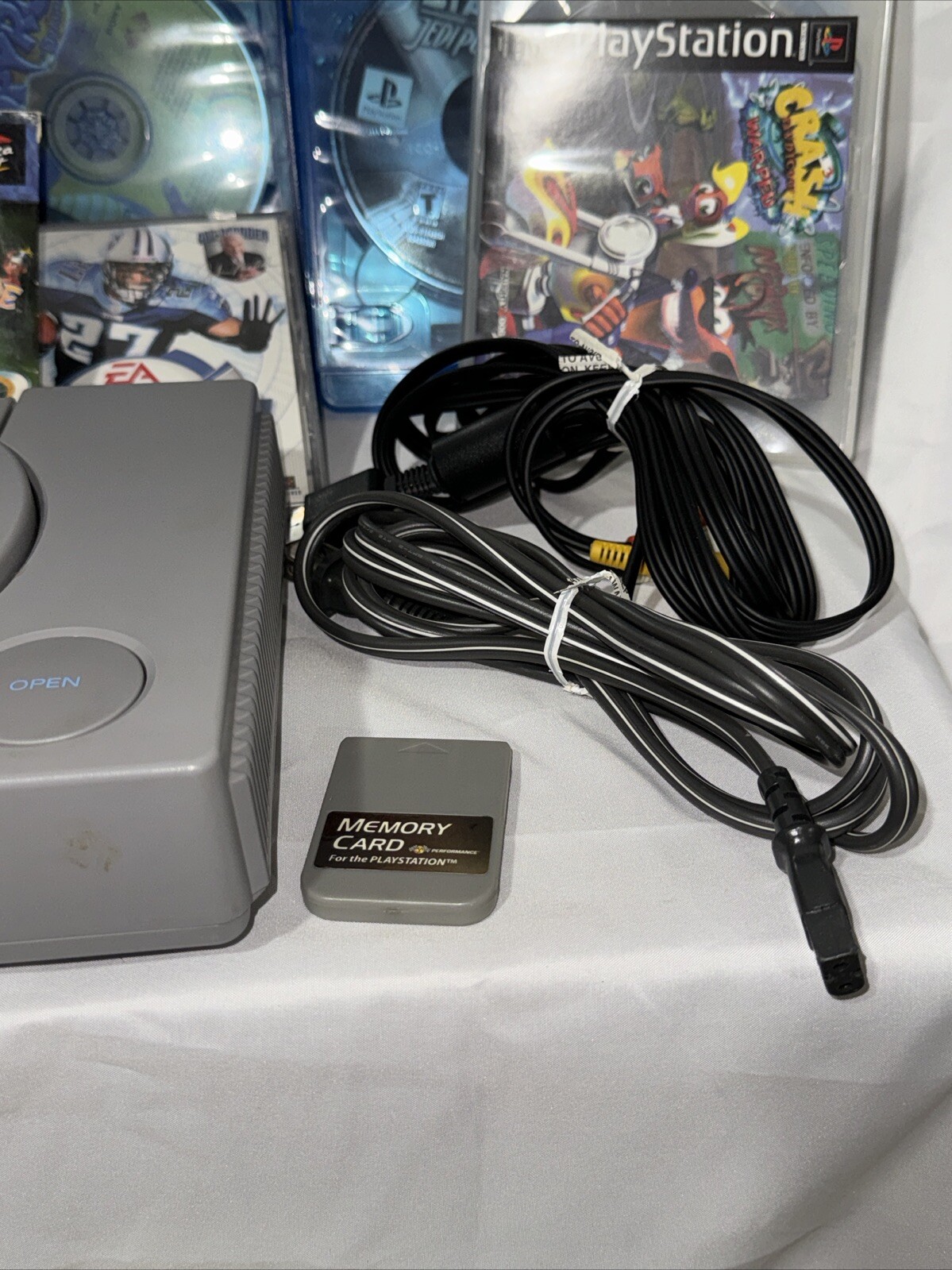 Authentic Original Sony PlayStation PS Console Complete With Many Extras -Tested