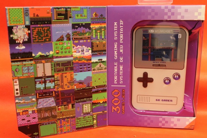 My Arcade Go Gamer Classic Portable Gray Handheld Gaming System