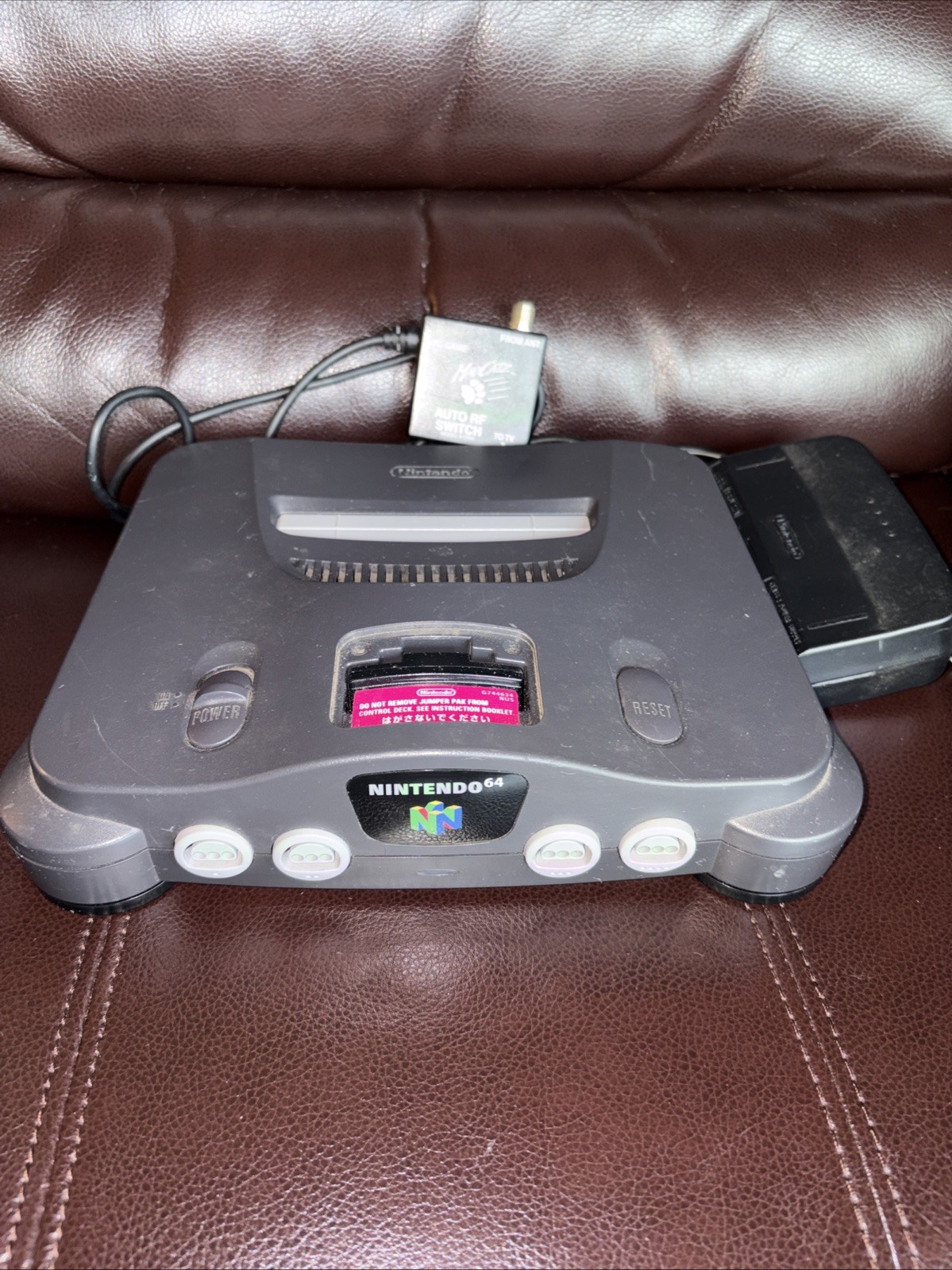 Nintendo 64 Console Only W/all Hookups Tested Working