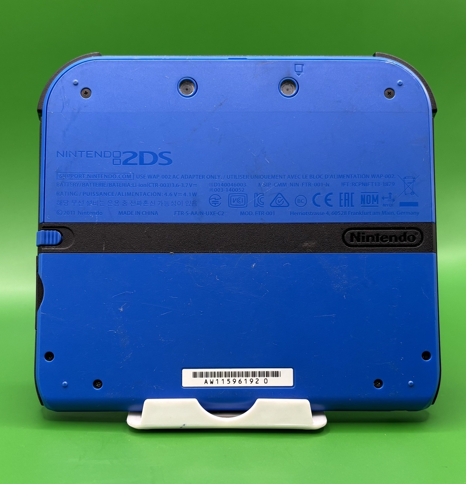Nintendo 2DS – Electric Blue (F62) READ DESCRIPTION
