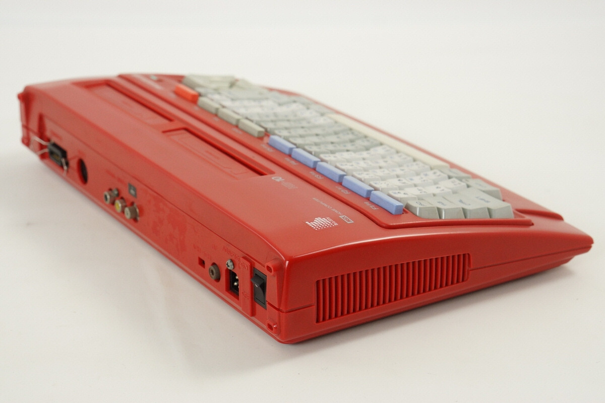 MSX SONY HIT BIT HB-10 Home Computer Red Maintained Tested 209039