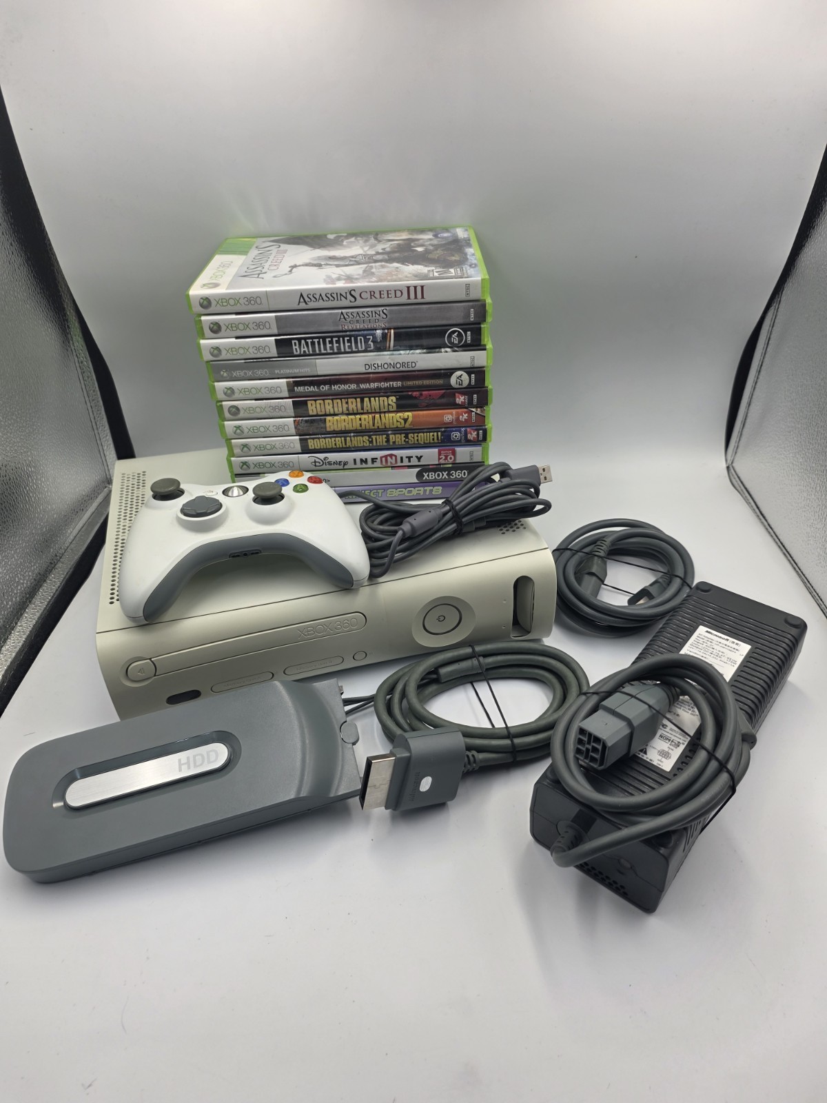 Microsoft Xbox 360 20GB Home Gaming Console BUNDLE | TESTED & WORKING (Read)