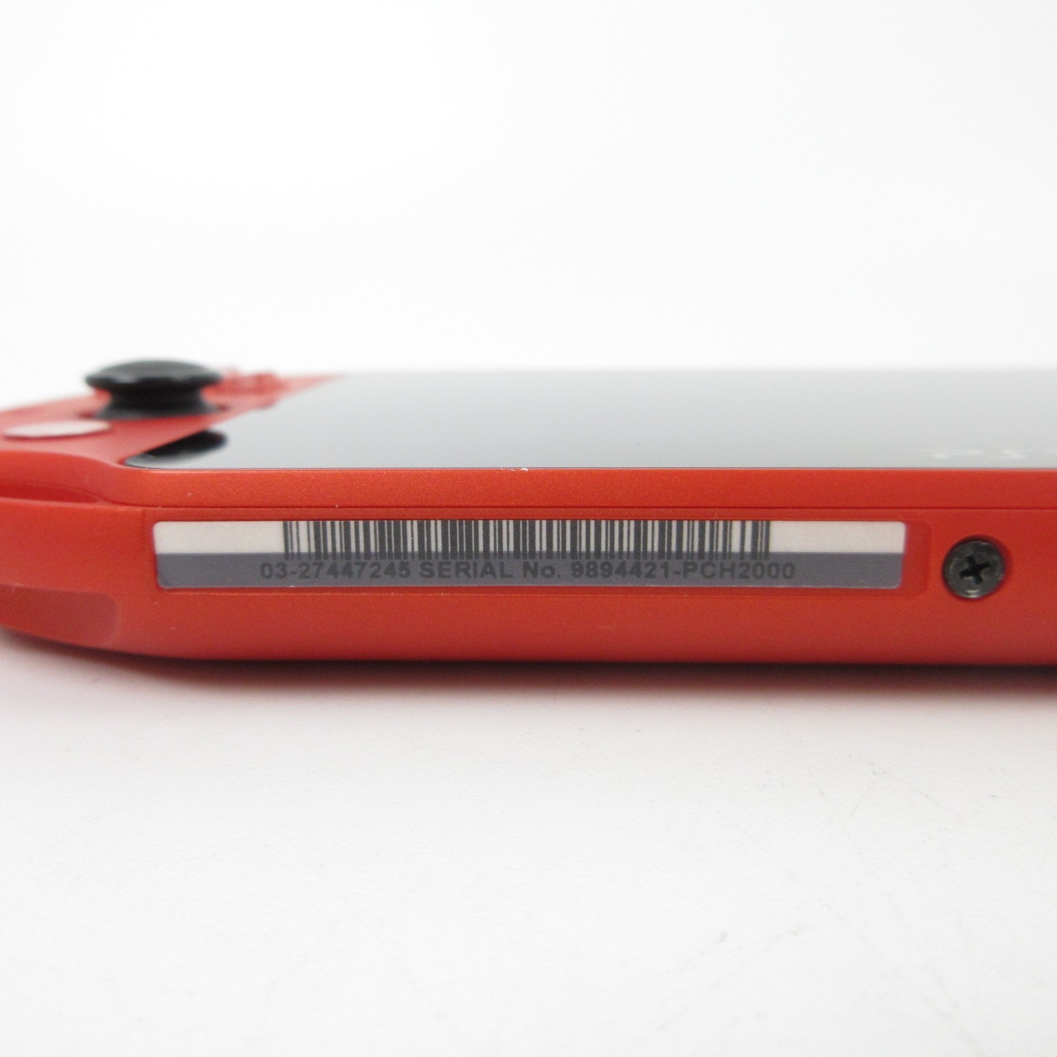 【Near Mint】Sony PS Vita PCH-2000 Metallic red Wi-Fi Model Console only #RET0516