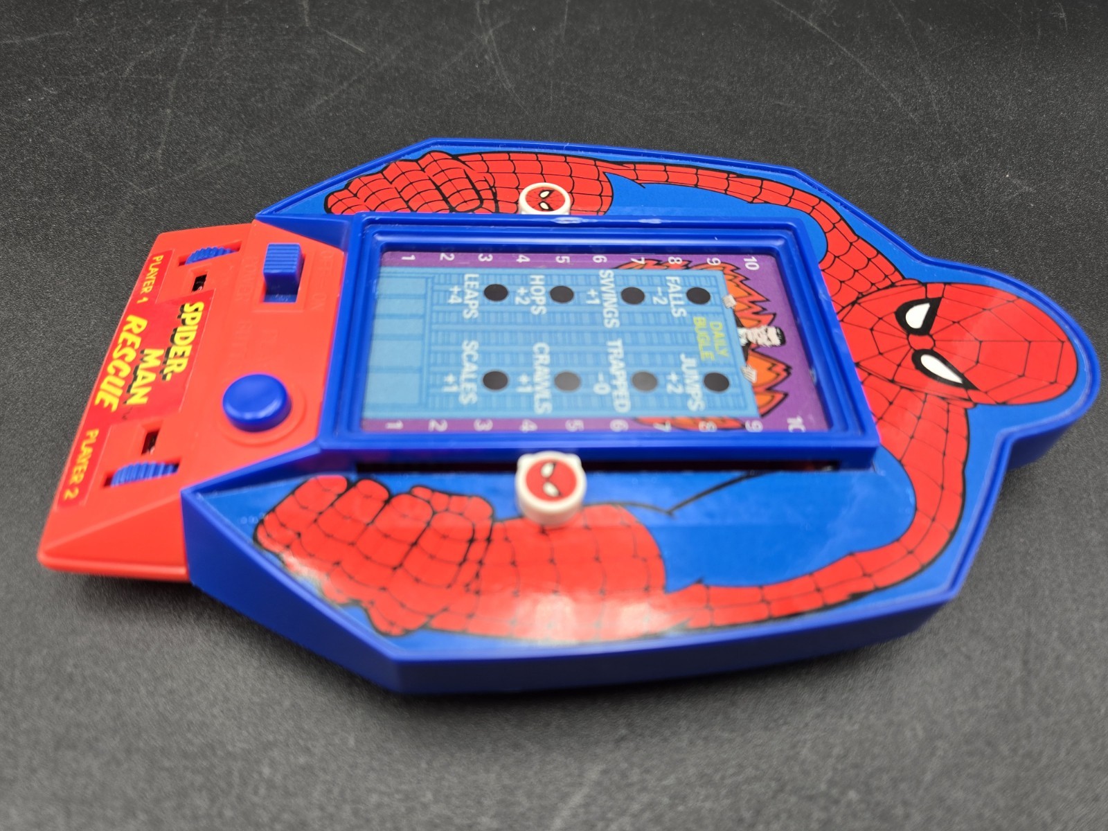 Vintage 1980 Marvel Comics Bandai Spider-Man Rescue Electronic Game