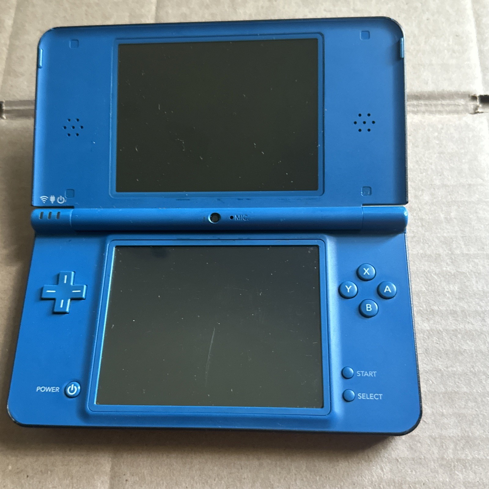 Nintendo DSi XL Blue UTL-001 USA For Parts /Repair [Powers on, READ] As Is