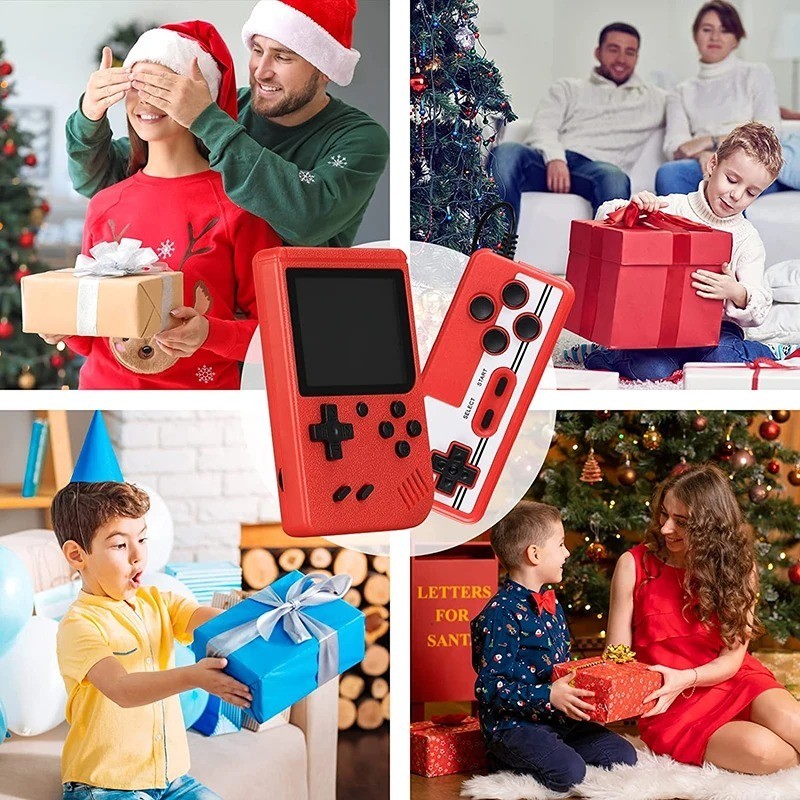 Portable Retro Min Handheld Game Console 8-Bit with 500 Built-In Games