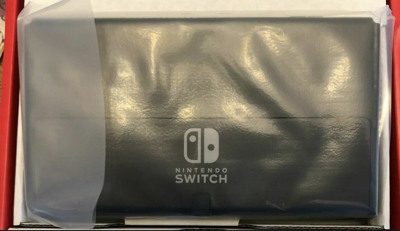🔥 NEW [OLED TABLET ONLY] Nintendo Switch 64GB Console Replacement System Black