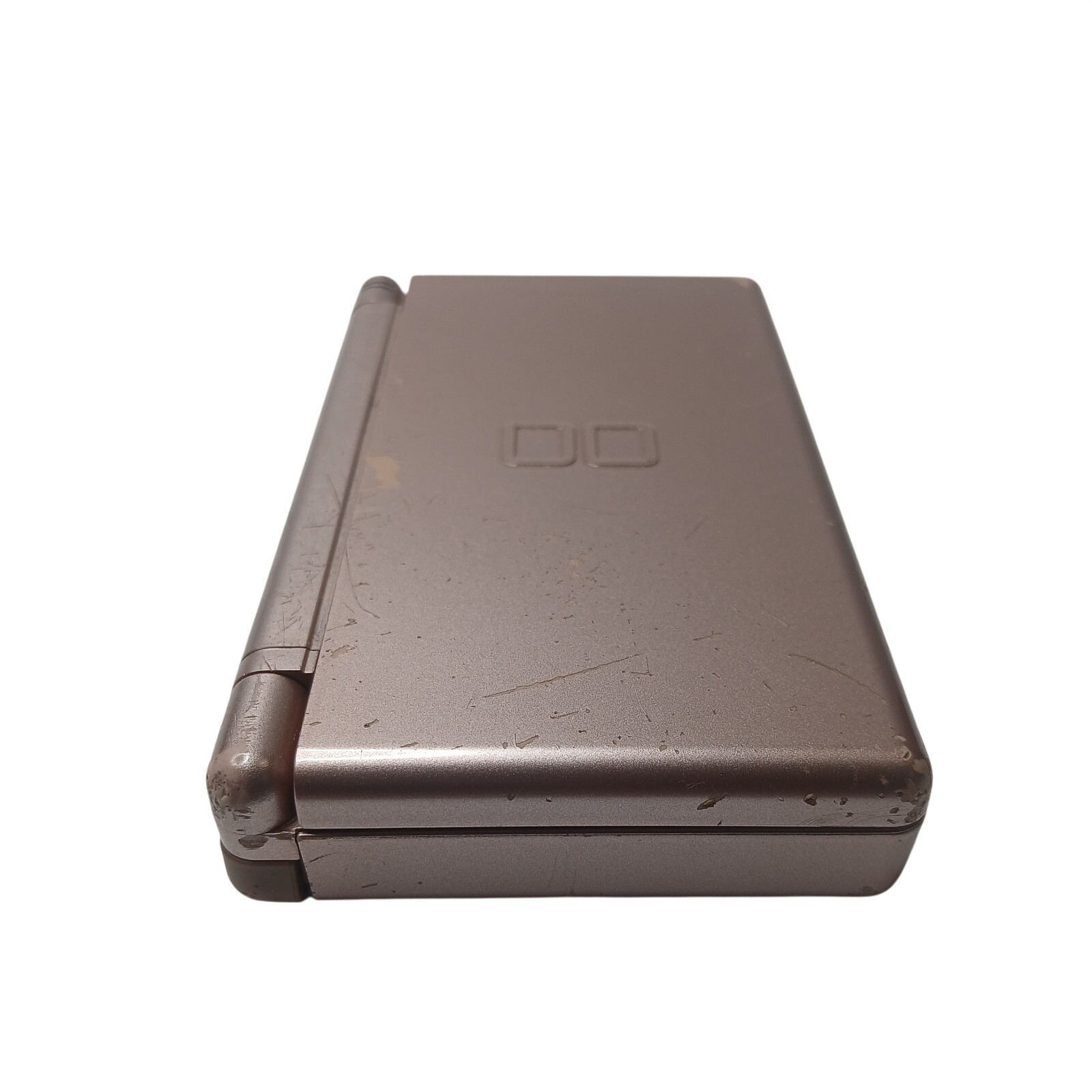 Nintendo DS Lite Gaming Console Kids OS Rose Gold Metallic Dual Screen GBA Slot