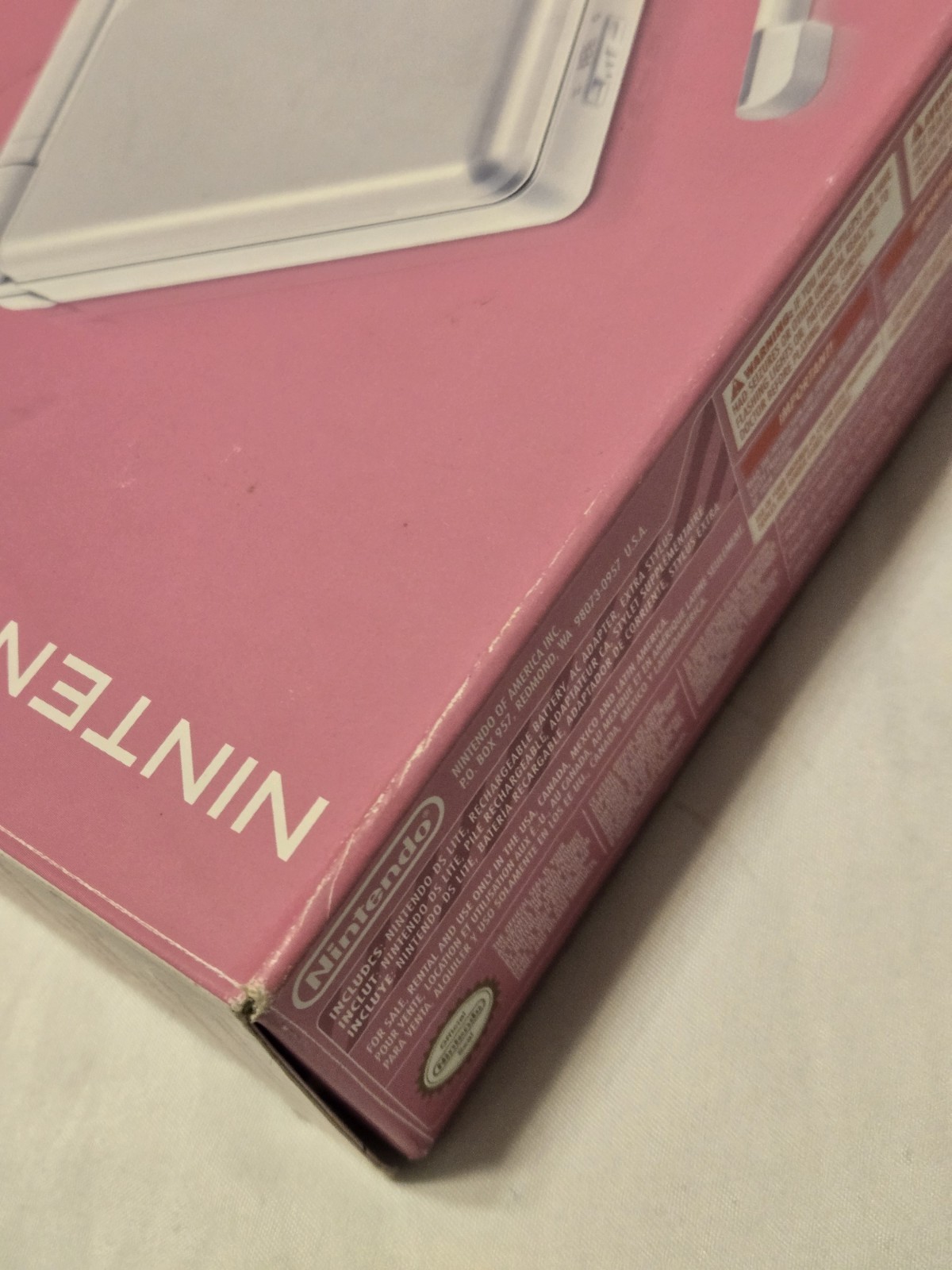 Nintendo Ds Lite Susan G. Komen Special Edition Matching Serial RARE