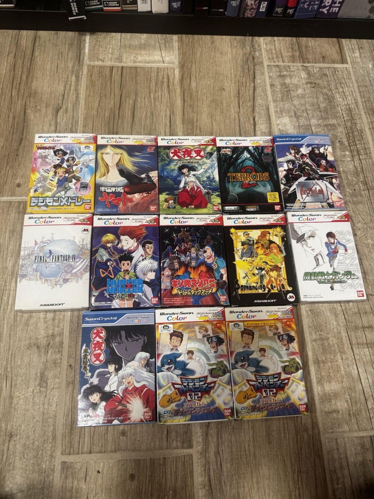 Wonder Swan Crystal Collection 30 Games all CIB Japan WondeSwan system US Seller