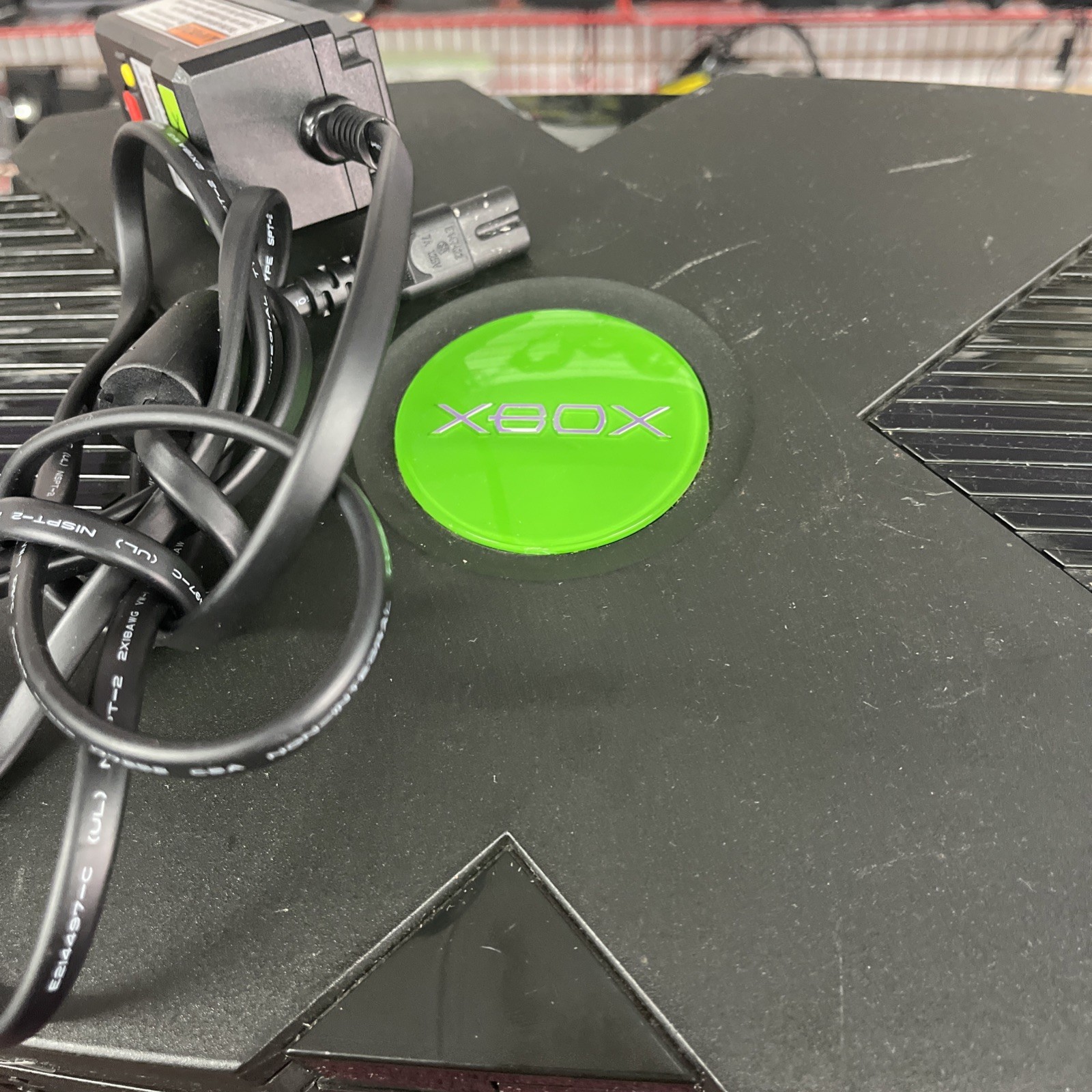 Original Xbox v1.6 Console Complete System Cleaned Includes Game