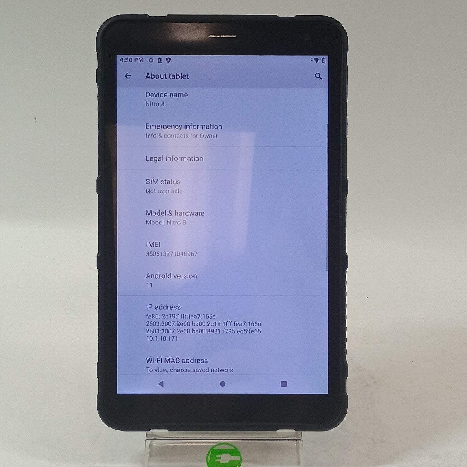 WiFi Only Maxwest Nitro 8 32GB Black MX-N81WW