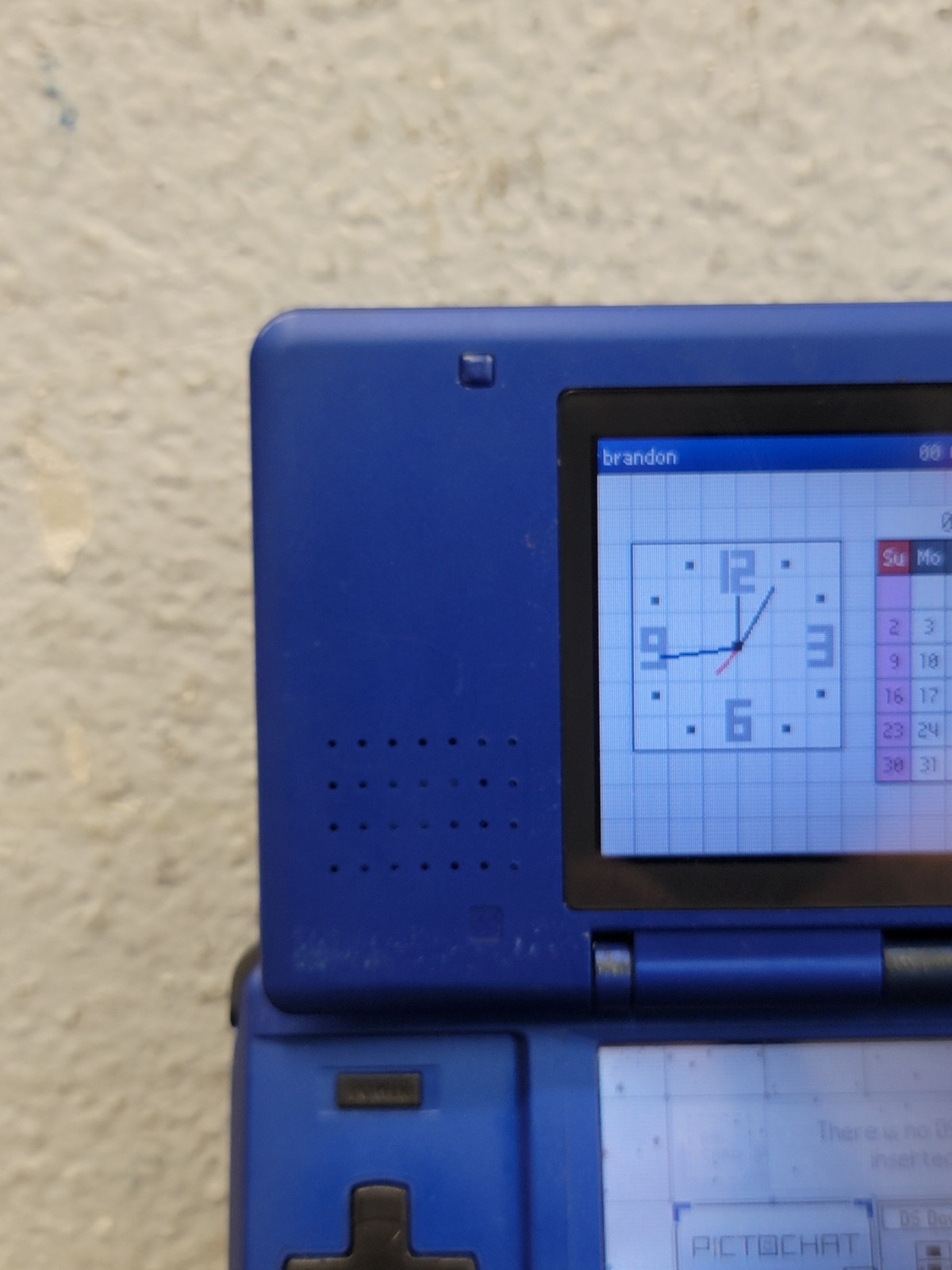 Nintendo DS NTR-001 Original Fat Console Blue 👁