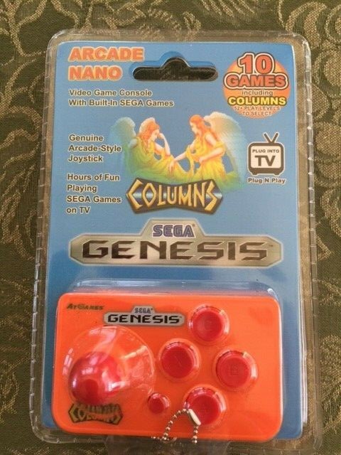 Sega Plug n play Console Arcade Nano: Columns At Games New Sealed