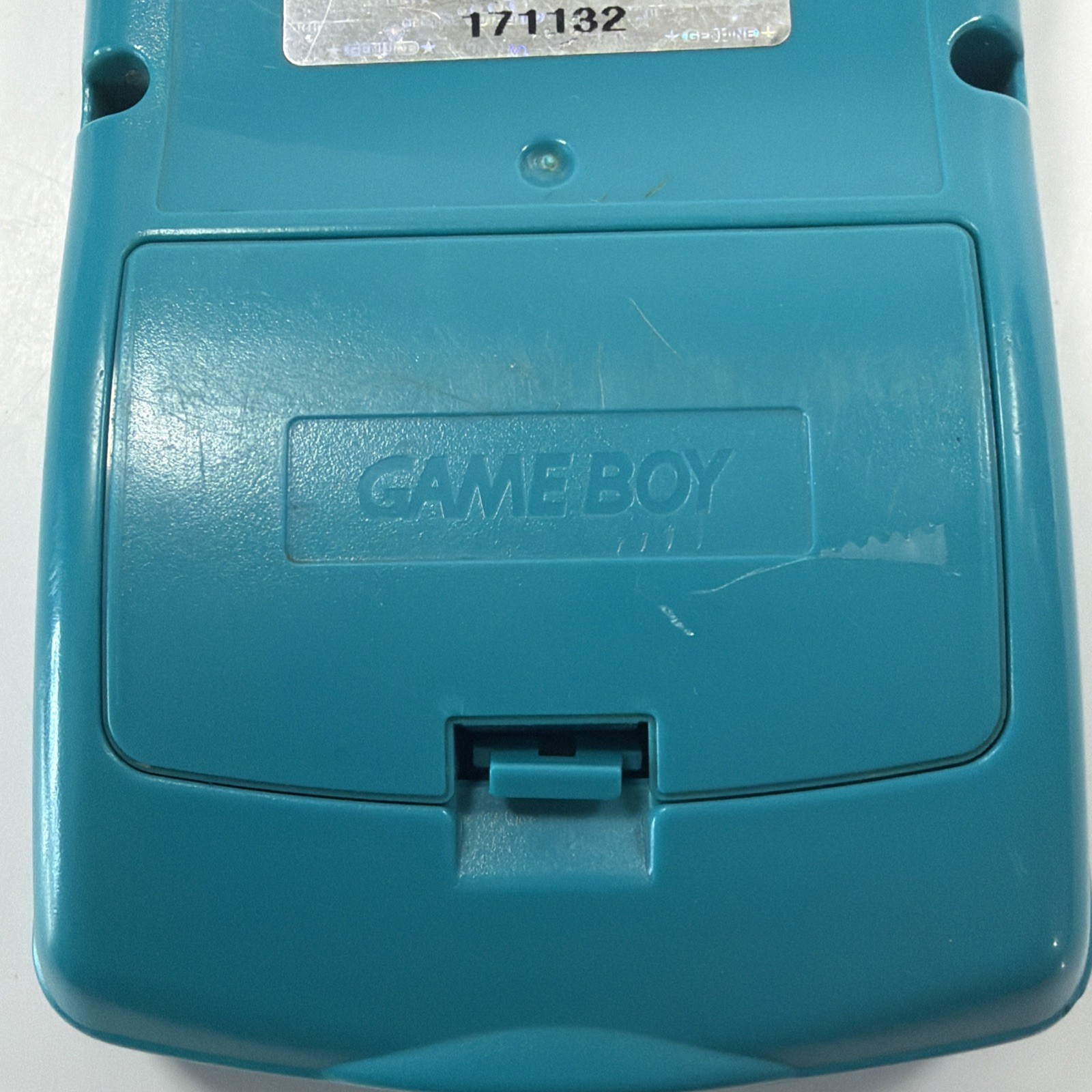 Nintendo Game Boy Color Handheld Console CGB-001 Teal Pac-Man & Bonus Game Works