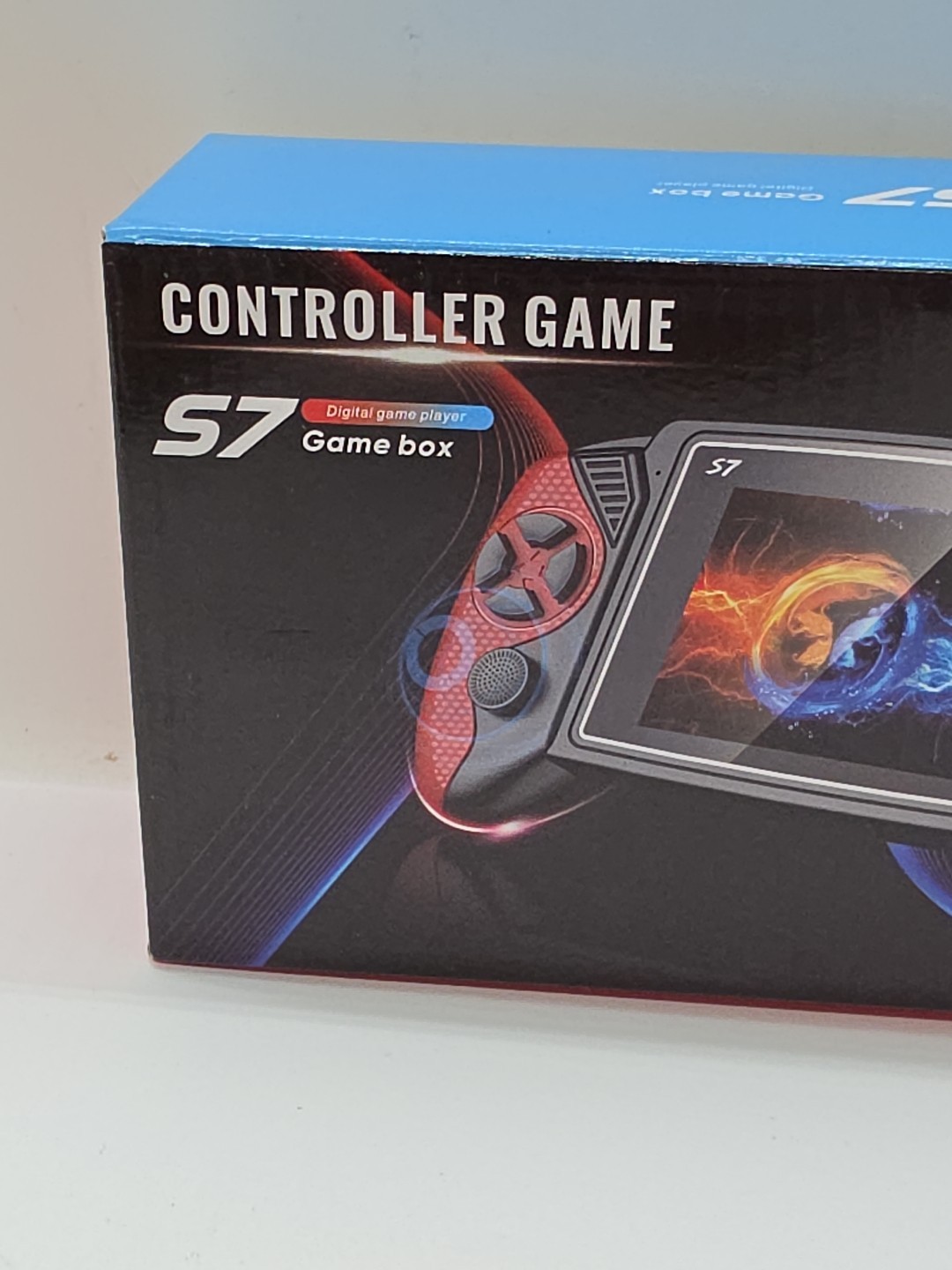 Game box S7 Handheld System White Black Rechargeable HD Output 320×240 Screen