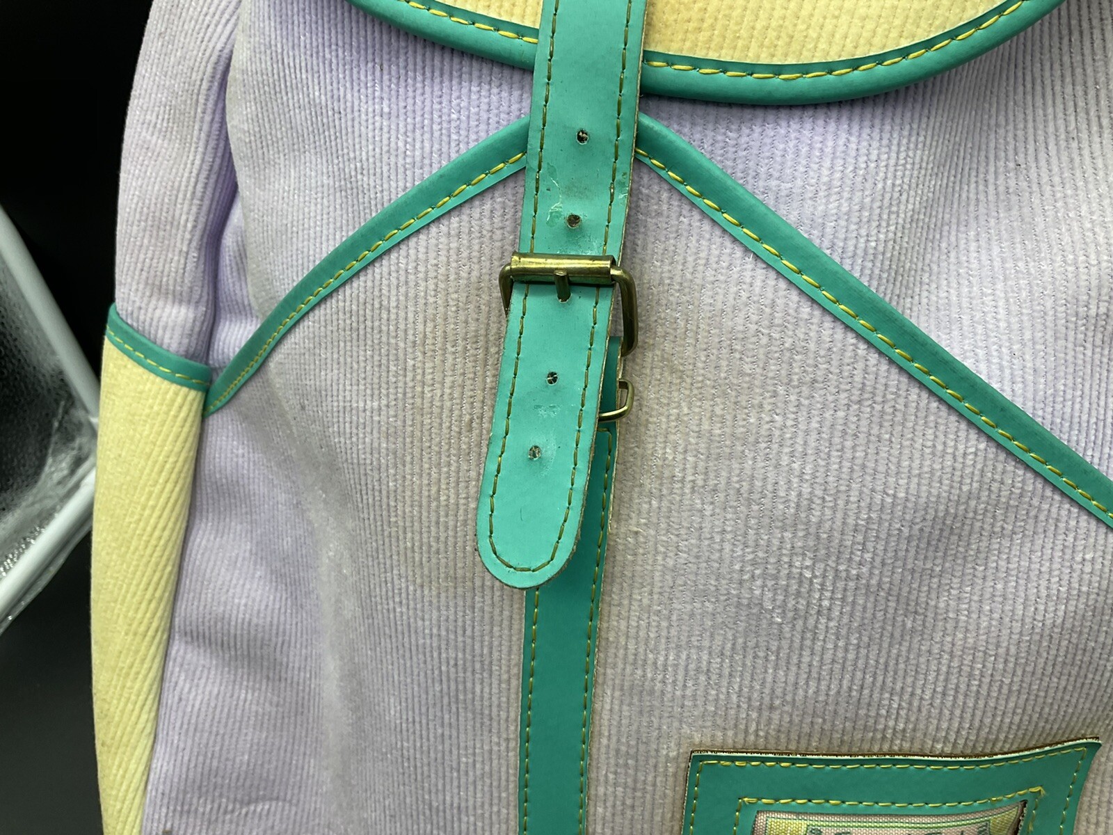 VINTAGE 80s# FIORUCCI OFFICIAL VINTAGE BACKPACK BACKPACK +RARE CASE# [LW]