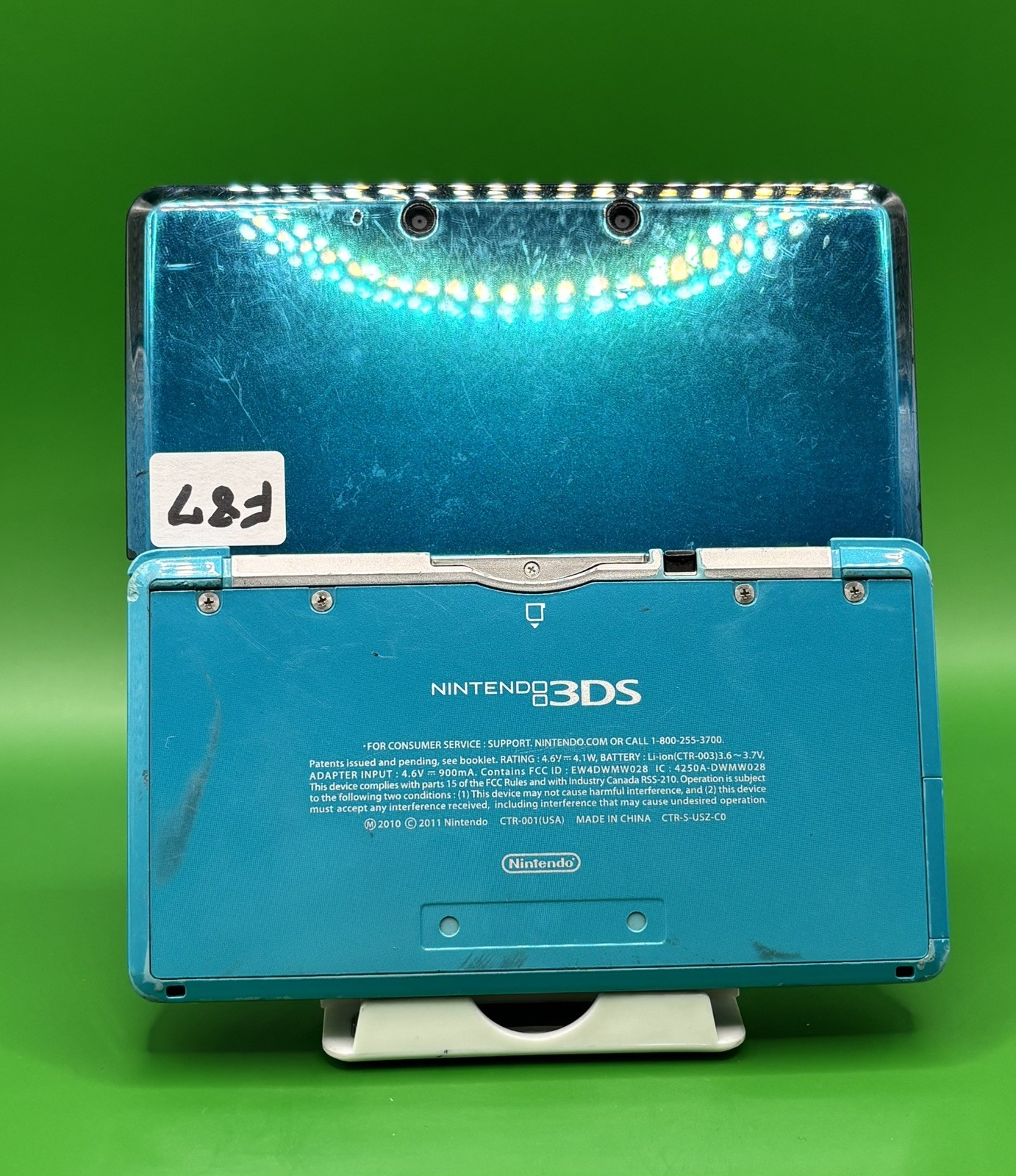 Nintendo 3DS – Aqua Blue (F87) READ DESCRIPTION