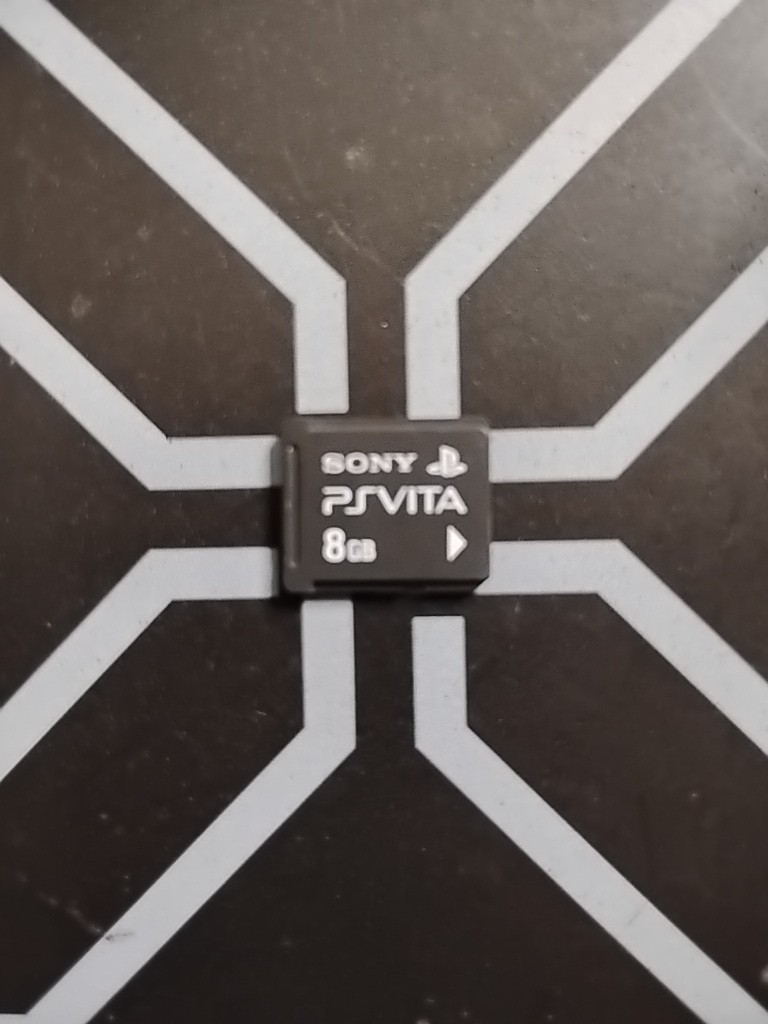 Sony PlayStation PS Vita OLED (PCH-1001) Tested And Working W/ Grip & 8GB Card