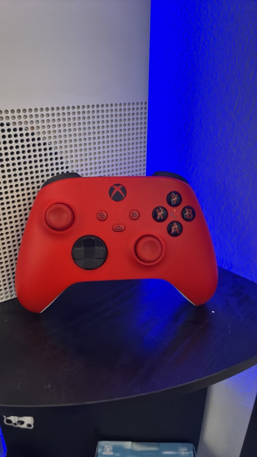 Microsoft Xbox One S 1TB White Console 4K UHD with Red Wireless Controller
