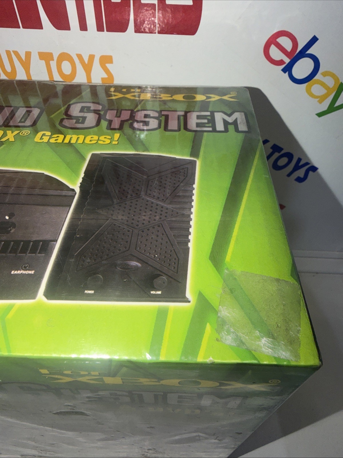 Original Intec Game Sound System For Xbox Stereo Speakers & AV Selector NEW 🔥