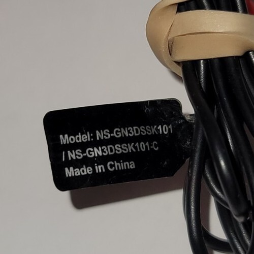 Nintendo 3DS Headphones Mario Red OEM Plug In Tested 8.5/10