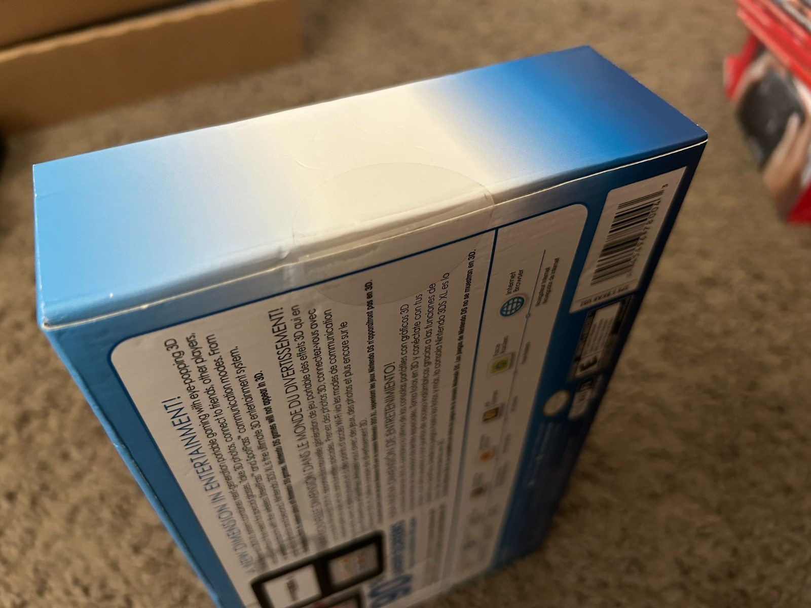 BRAND NEW Nintendo 3DS XL Handheld System – Blue/Black Console Factory Sealed!
