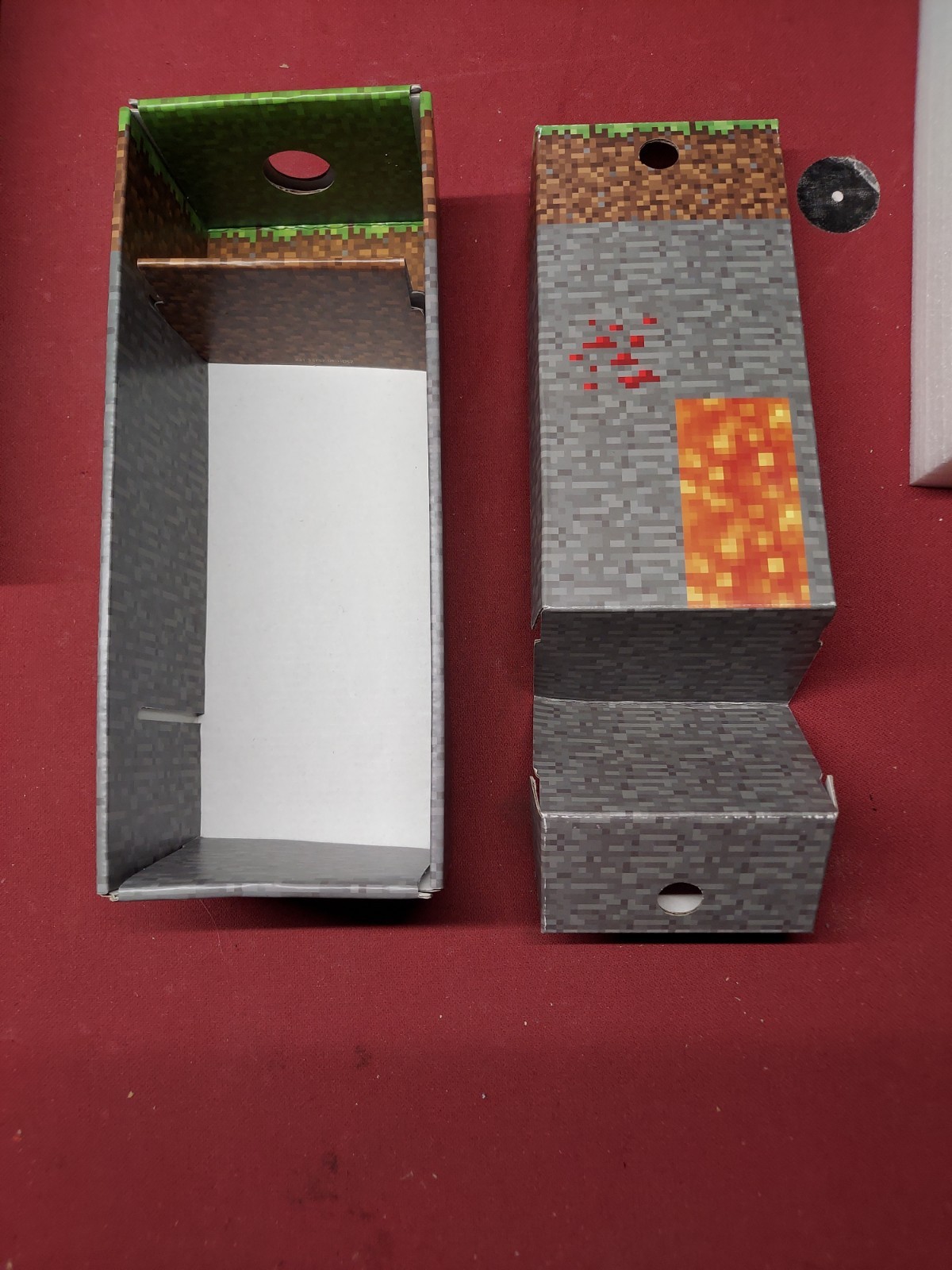 Xbox One S Minecraft Console Creeper Controller Box Inserts Foam Tested Works