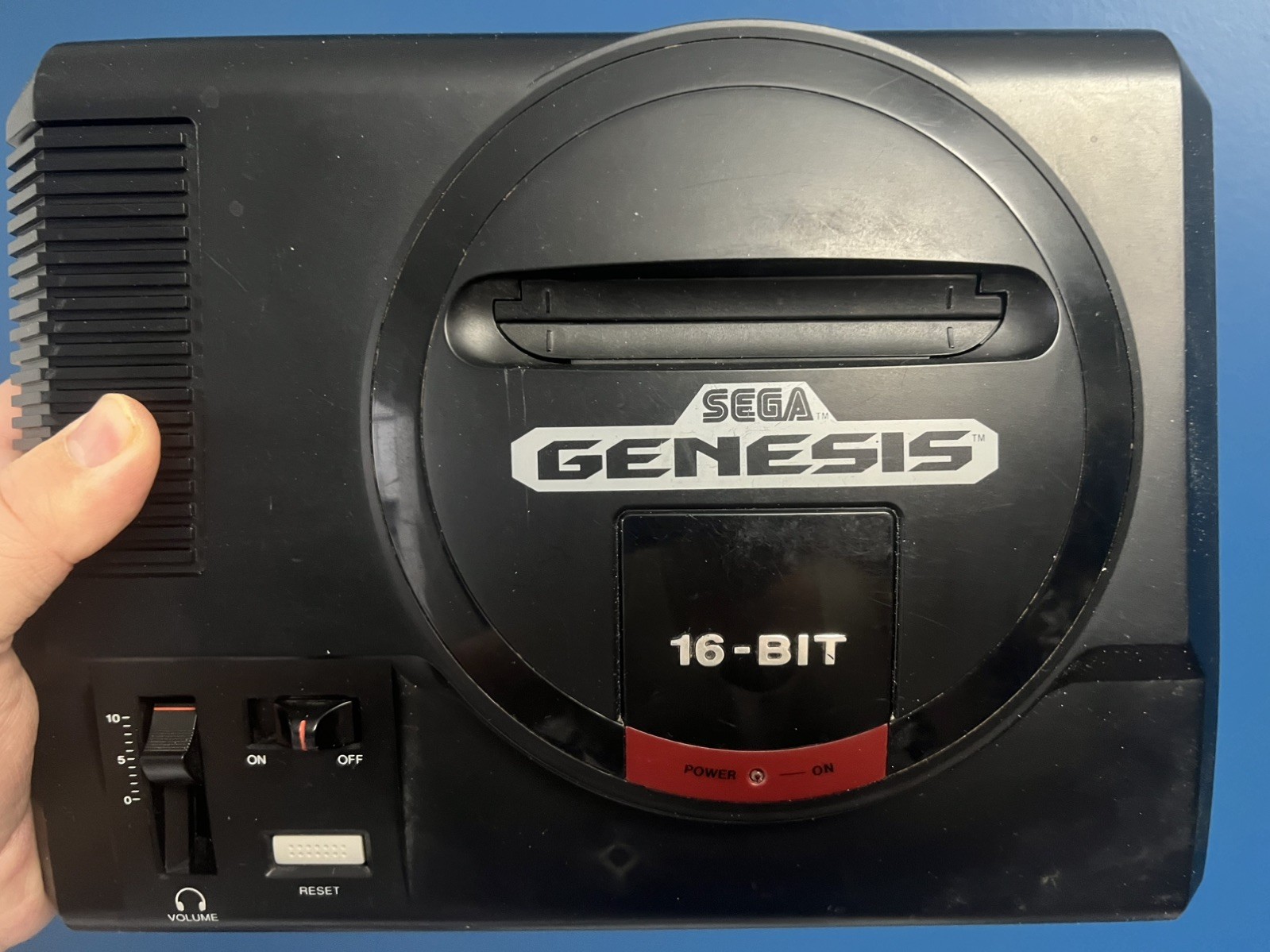 Sega Genesis Model 1 Console Bundle – 6 Games – 2 Controllers – Long AV cable