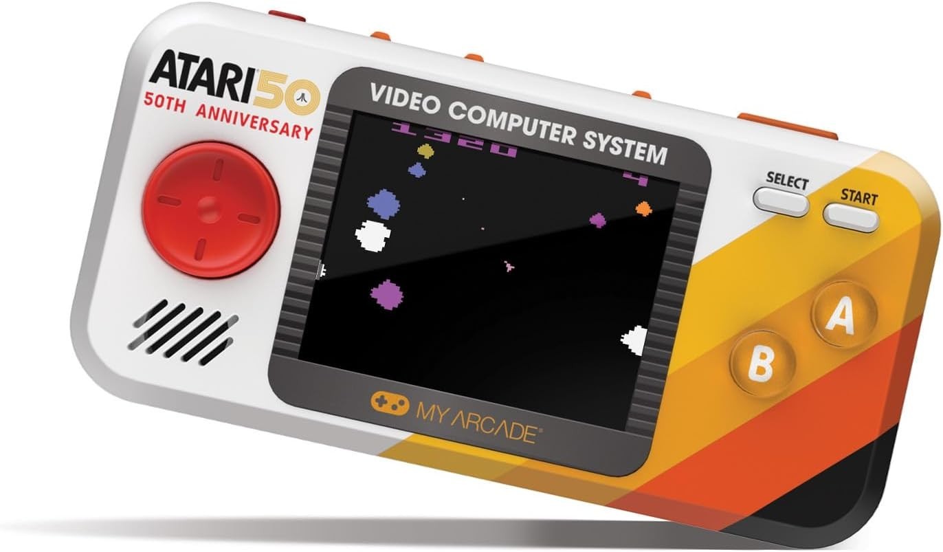 Atari Pocket Player Pro: Handheld Portable Video Game Console with 100 Games,…