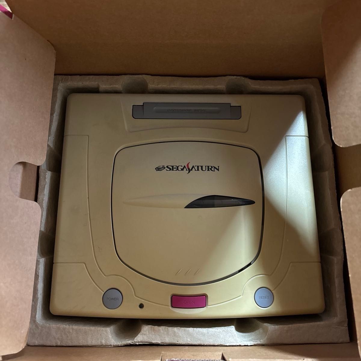 Sega Saturn console hst-0014.Tested from Japan