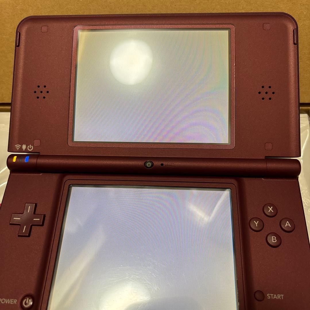 Nintendo DSi LL Wine Red Console Tested Working Region Free Boxed Complete