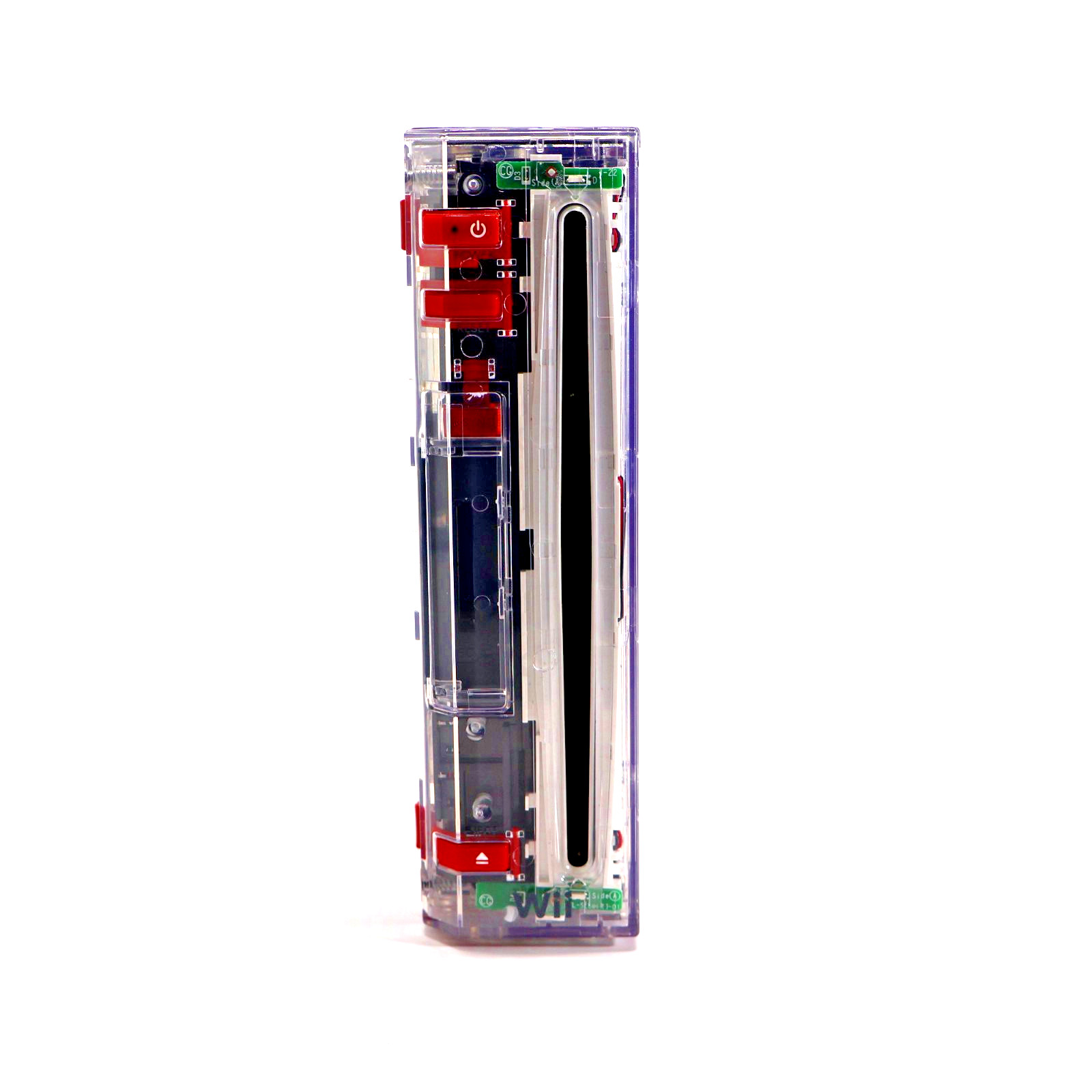 Transparent Nintendo Wii – Console Only