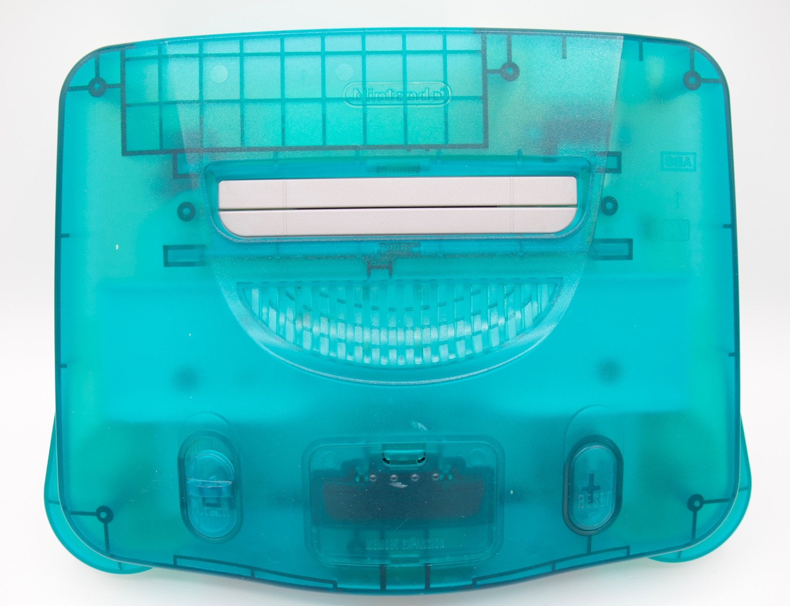 Nintendo 64 Clear Blue Console Set Controller Included NTSC-J Japan Tested