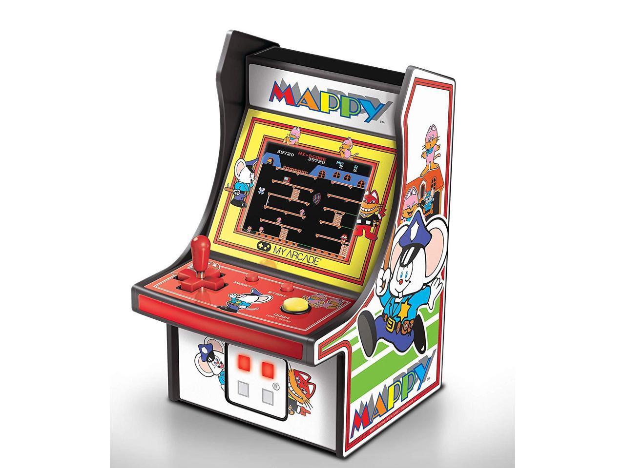 MY ARCADE Bandai Namco MAPPY 6″ Micro Arcade Machine Portable Handheld Video Gam