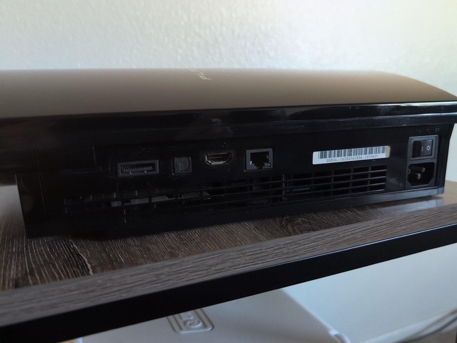 PS3 CHECHK01 80GB. Tested Cleaned, Original Parts. W/ 2 Controllers. Not BC.