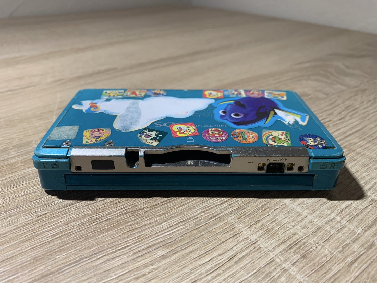 1907 Nintendo 3DS Aqua Blue For Parts