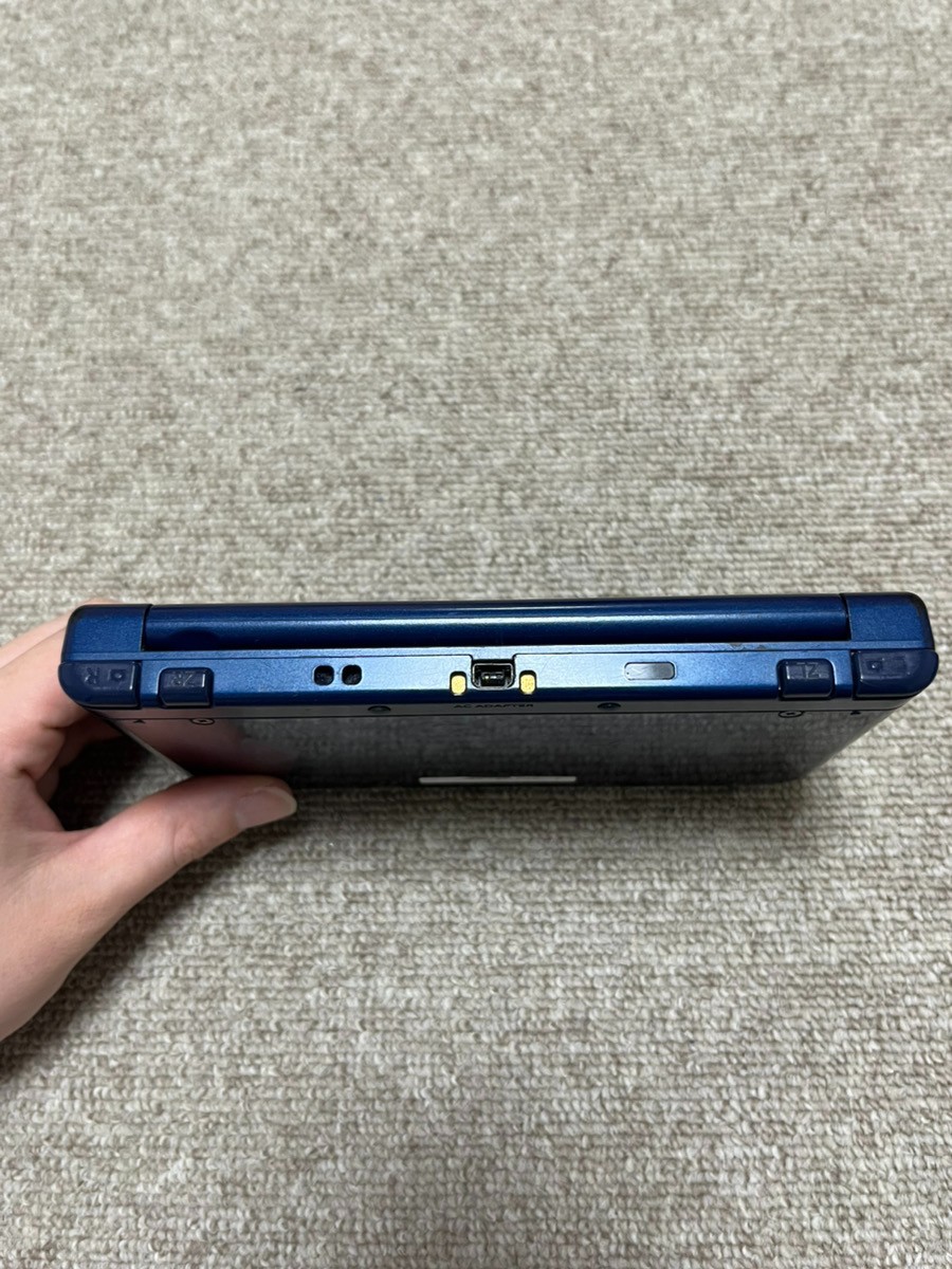 New 3DS LL XL Metalic blue Japan Nintendo Console region Japanese B969
