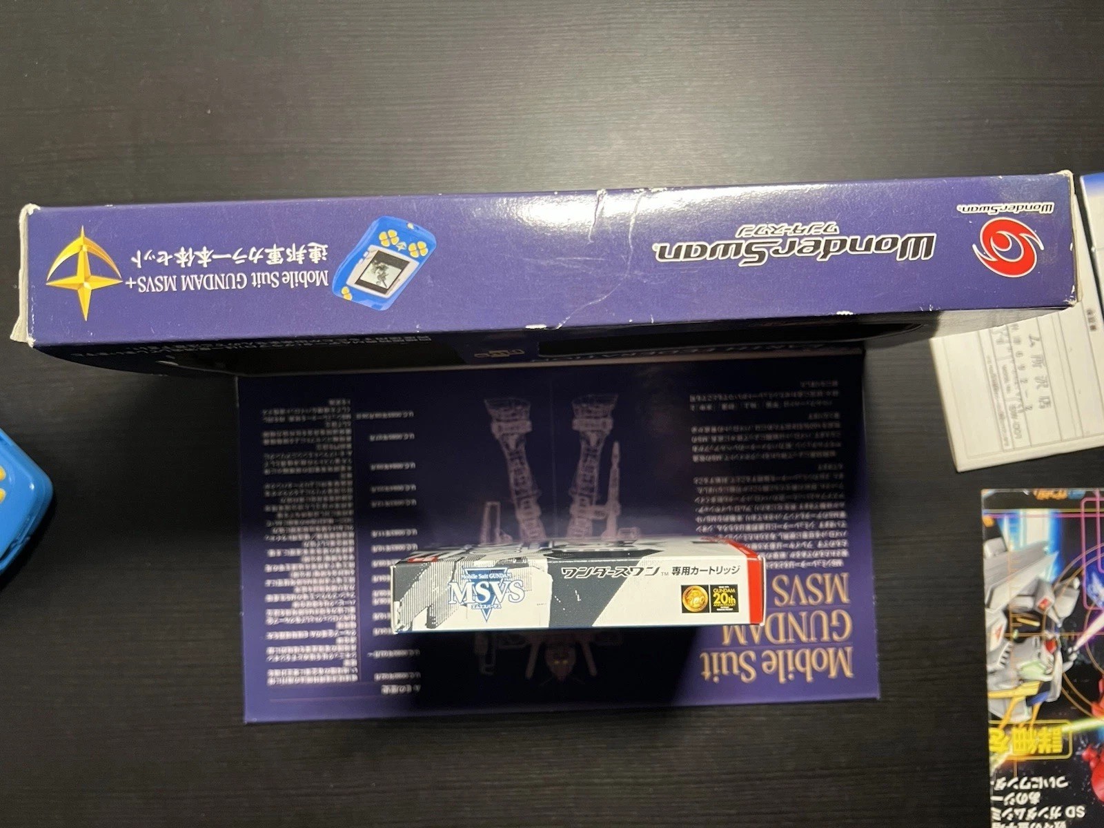Bandai WonderSwan Gundam MSVS Earth Federation Limited Console CIB US Seller