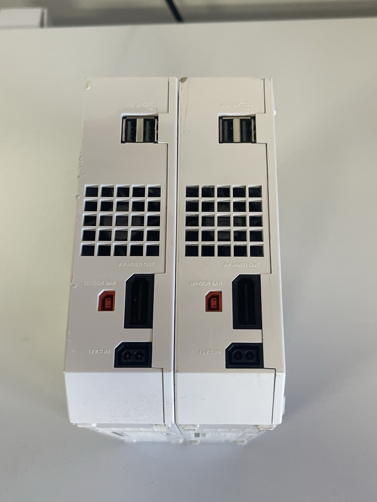 2 Nintendo Wii Video Game Console RVL-001 1 (For Parts Or Repair)(ASIs)(SeePics