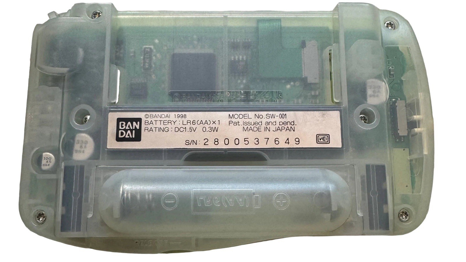 Bandai WonderSwan Sherbet Melon