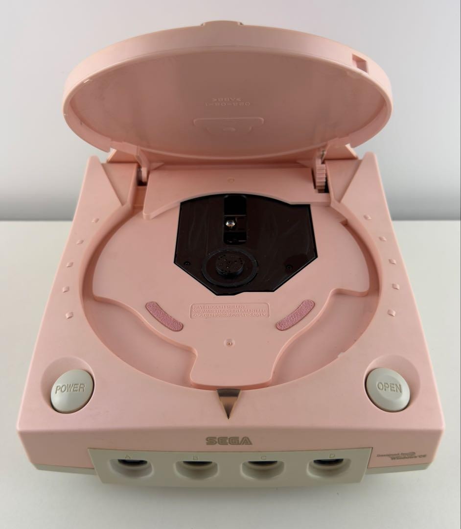 SEGA Dreamcast Sakura Wars Limited Edition Pink Console Controller Tested Japan